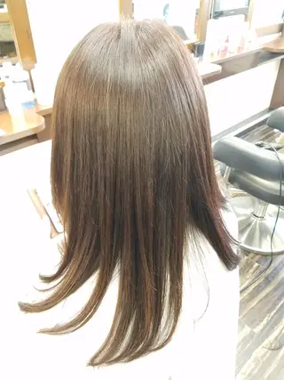 ミディアム 大熊 智也のヘアスタイル