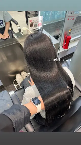 ロング カラー ヘアアレンジ ハイトーン/透明感 髪質改善/rinaのヘアスタイル