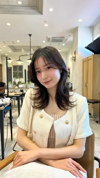 ロング La Bonheur hair parfait所属・谷本虎太郎 レイヤー🌈ボブのヘアスタイル