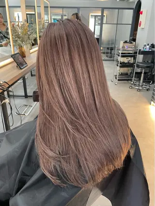 ロング 髪質改善カラー🫧 横浜/liberteのヘアスタイル