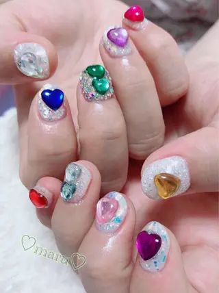 ネイル まるみ ♡のネイルデザイン