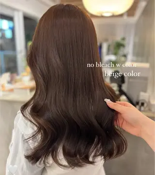 ロング カラー ien.所属・♡ 柔らかヘア 貝塚優花 ♡のヘアスタイル