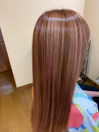 ロング カラー 清光 泰之のヘアスタイル