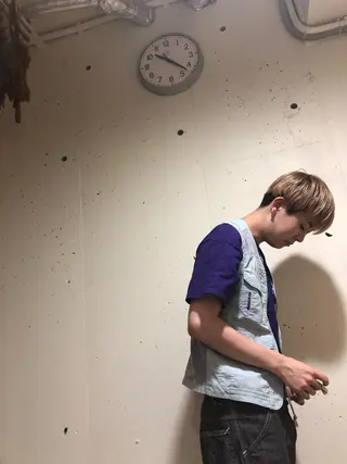 カラー メンズ パーマ美容師 hanaのヘアスタイル