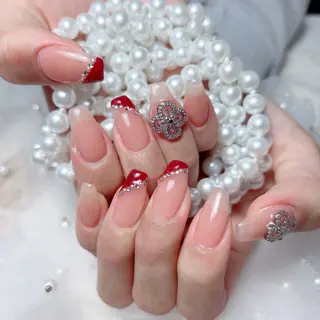 ネイル M🌷nail 長さだし専門店のネイルデザイン