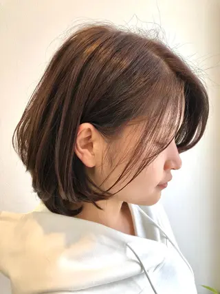 ショート うる艶レイヤーカット hinakoのヘアスタイル