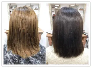 ミディアム カラー ヘアアレンジ 遠藤 拓馬のヘアスタイル