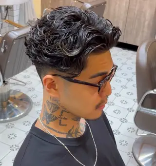 パーマ メンズ GROOMERS TOKYO 渋谷店所属・山田 雅のヘアスタイル