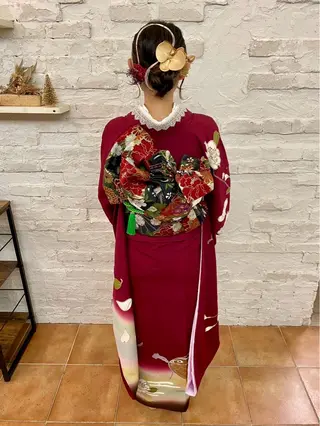 ヘアアレンジ 荒島 由佳のヘアスタイル