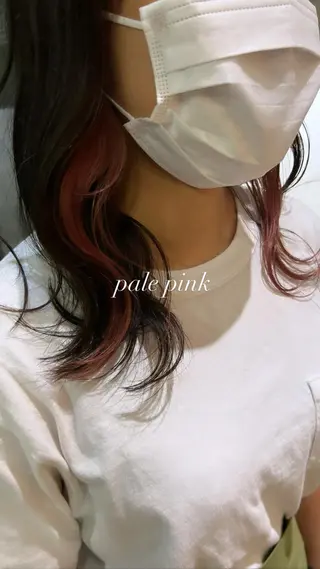 ミディアム カラー オカベ ショウマのヘアスタイル