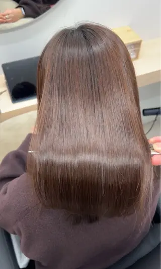 セミロング 個室 髪質改善サロン HANARE by youres hair 神楽坂 【はなれ】所属・🌈髪質改善 縮毛矯正特化🌈松田のヘアスタイル