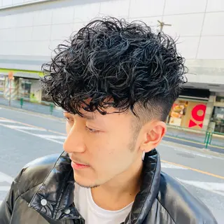 ショート パーマ elima横浜西口所属・藤川 明英里のヘアスタイル