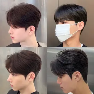 ショート メンズ SALON VILEGE所属・髪質改善・韓国 【代表】 HIDE.のヘアスタイル