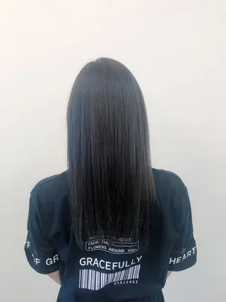 セミロング インヘアー/美容院 /下伊福店/﨑山瑠依のヘアスタイル