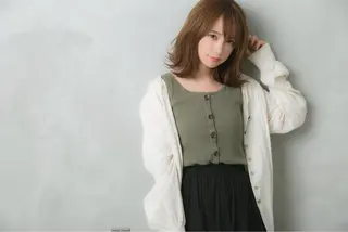 ミディアム ace share salon所属・韓国風パーマ/ 菅沼 成郷のヘアスタイル