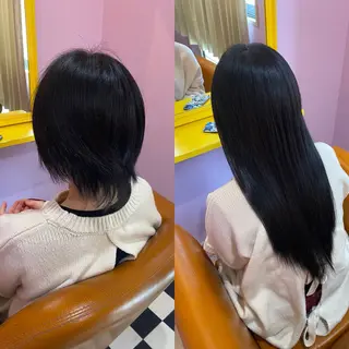 ショート チビ編み込みエクステ どぅ〜す/YUIのヘアスタイル