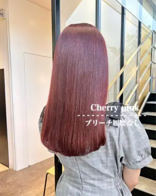 ロング カラー 💗ガーリーヘア🎀 saki💗のヘアスタイル