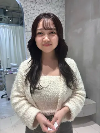 カラー 透明感カラー/set /hana🍀🪽‪のヘアスタイル