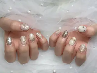 ネイル 【Eclat ｴｸﾗ】nail＆beauty所属・Eclat〔ｴｸﾗ〕 MOEKA𝜗𝜚*のネイルデザイン
