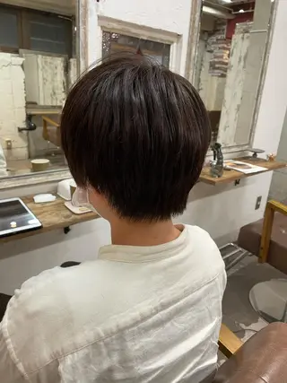 ショート 桐原 竜也のヘアスタイル