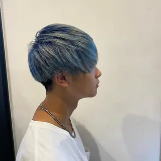 ショート カラー メンズ and Art おのでらじんのヘアスタイル