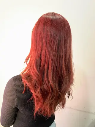 セミロング カラー 立川/シールエクステ /みづきのヘアスタイル