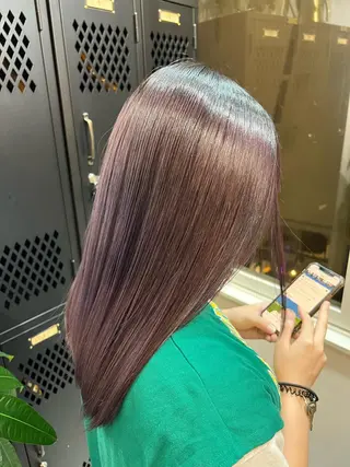 セミロング カラー 最高級髪質改善🥇 小玉美菜のヘアスタイル