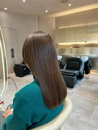 ミディアム カラー ✨髪質改善 縮毛矯正 艶髪 立川 コウキ✨のヘアスタイル