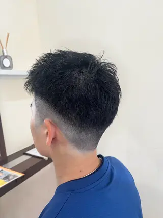 ショート メンズ AROH  men's cut&men's perm 船橋店所属・🧊メンズ特化🧊 高木航希のヘアスタイル