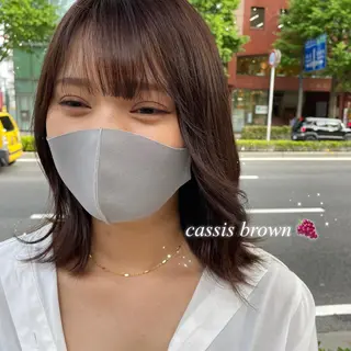 ミディアム 𝙢𝙞𝙮𝙪🎀 girly hairのヘアスタイル