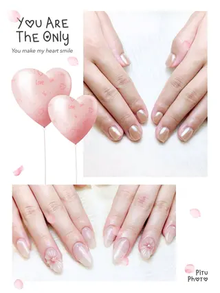 ネイル H3 Nail Tsuki🦋💙のネイルデザイン