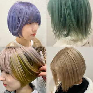 カラー デザインカラー/パー マ🦖外岡咲希🦖のヘアスタイル