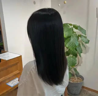 ロング カラー メンズカットモデル/ 犬塚愛奈のヘアスタイル