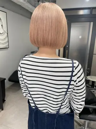 ショート カラー 髪質改善will hairdesignのヘアスタイル