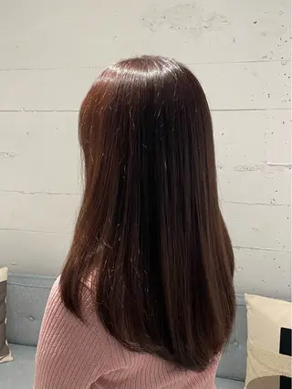 セミロング カラー みゆか🌻 目黒/似合わせカラーのヘアスタイル