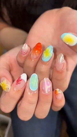 ネイル ⟡.·coco⟡.· 2月予約受付中のネイルデザイン