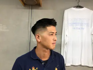 ショート カラー メンズ BRUNTJET所属・MAEDA MADOKAのヘアスタイル