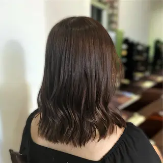 ミディアム カラー 髪質改善 山本翔大🍋のヘアスタイル