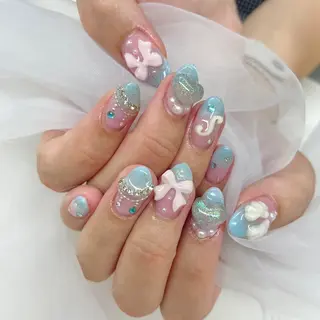 ミディアム nail jaol池袋店所属・ネイルJaol 池袋のネイルデザイン