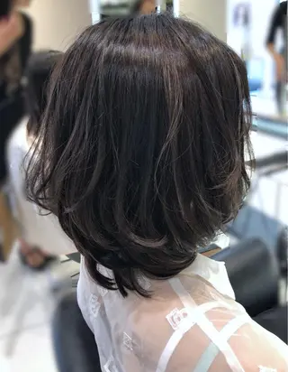 ミディアム カラー ✨髪質改善✨ 田西　基彦のヘアスタイル