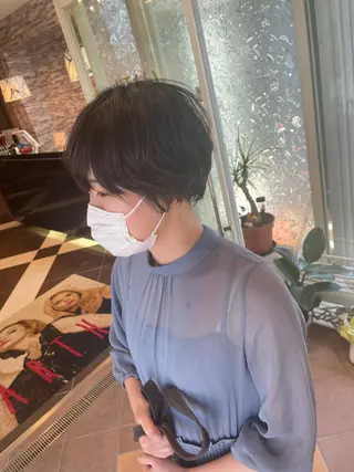 ショート 佐々木 麻純のヘアスタイル