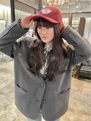 ロング 石井 菜々のヘアスタイル