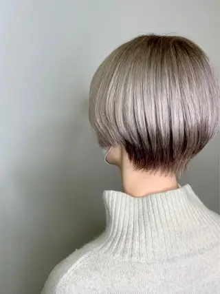 ショート カラー GATE.所属・GATE. staffのヘアスタイル