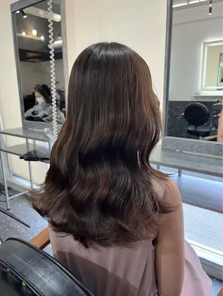 ロング カラー 髪質改善⭐️縮毛矯正 吉祥寺⭐️Rinaのヘアスタイル