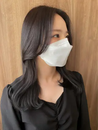 ミディアム チヒョ🦋 韓国hair🇰🇷のヘアスタイル