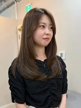 ロング カラー Kamie 三宮のヘアスタイル