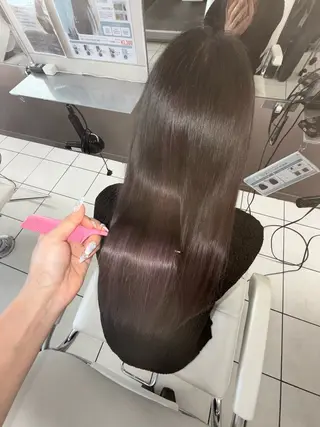 ロング 髪質改善/艶カラー 白井音葉のヘアスタイル