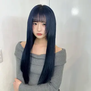 ロング カラー SEDEAL所属・ハイトーン/エクステ 韓国風/y2kカイラのヘアスタイル