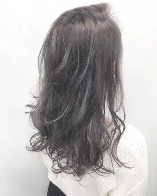 セミロング カラー エクステの神様 ▫️原島ユウヤ▫️のヘアスタイル