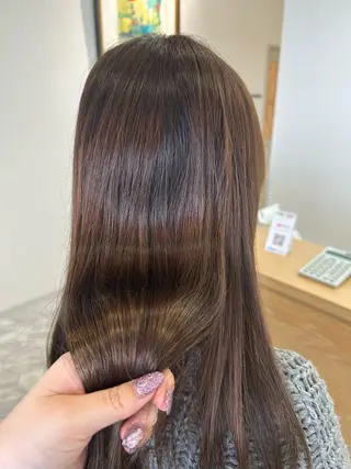 ロング カラー san _のヘアスタイル